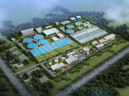 河北**水厂泵站连接